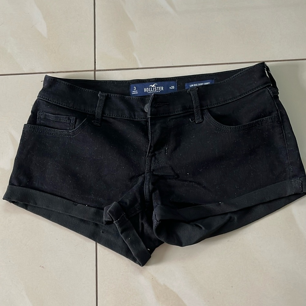 Black shorts